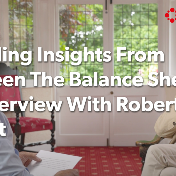 Bob Willott discussing his new book between the balance sheets